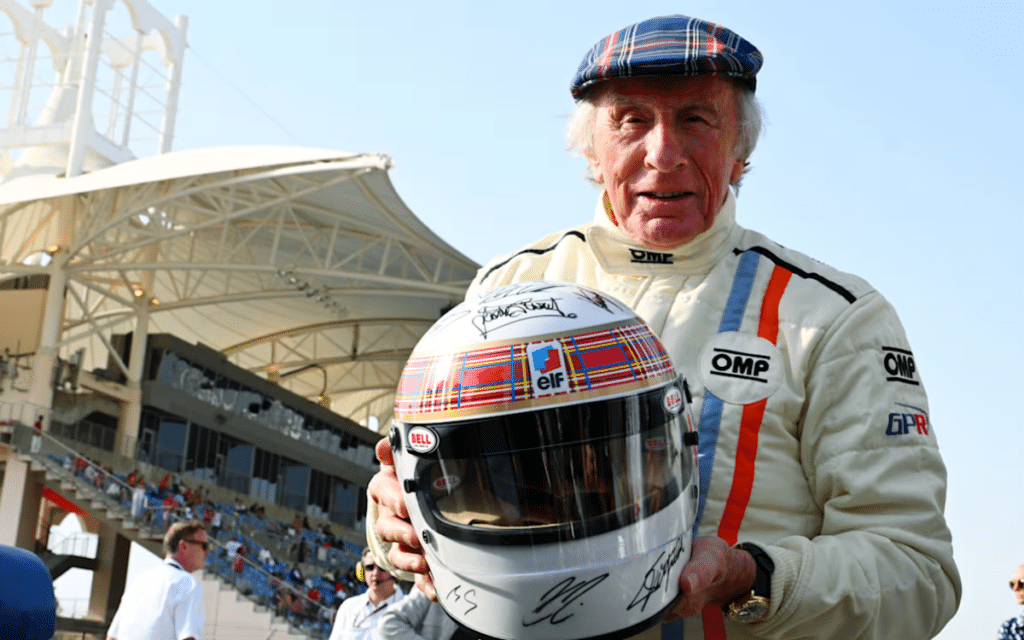 Sir Jackie Stewart was recently reunited with his brilliant Tyrrell 006 Formula 1 car that won the F1 Championship in 1973.
