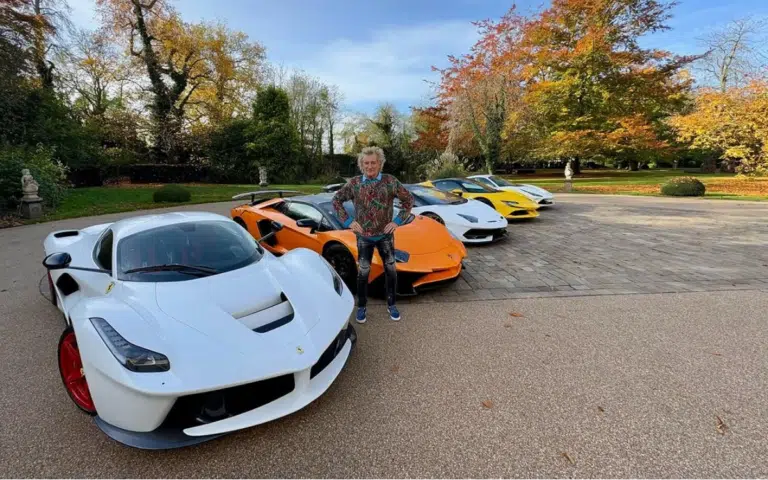 Sir Rod Stewart thanked fans for making his supercar collection happen but had some regrets