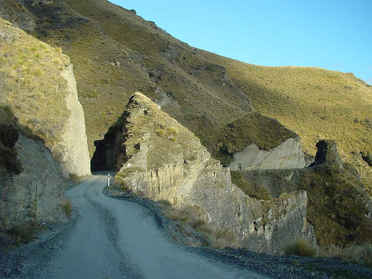 Hell's Gate on Skippers Road in New Zealand