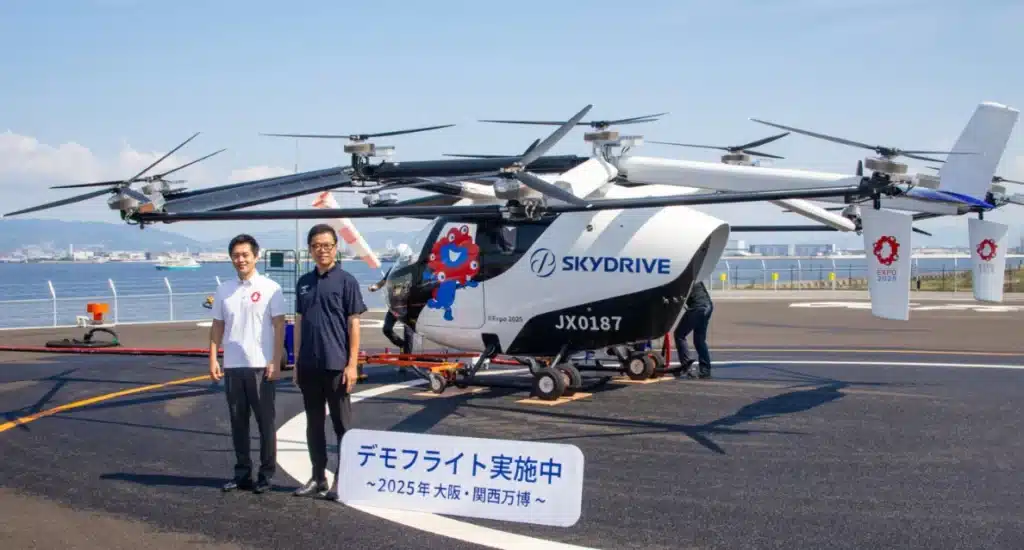 Japan’s Skydrive partners with Suzuki to bring eVTOL taxis closer after Expo 2025 flights