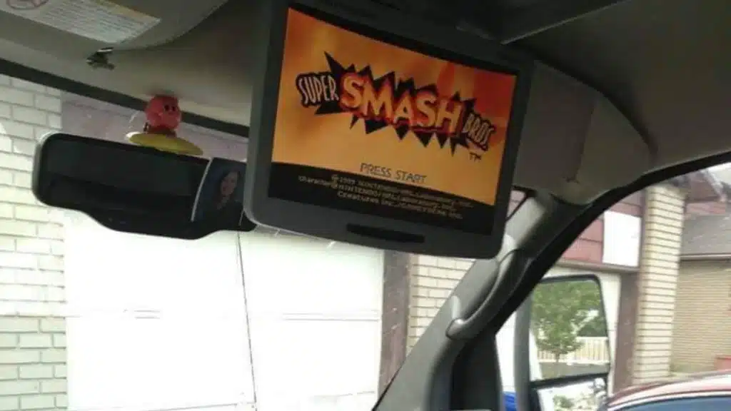 Utah man installed a Nintendo 64 in Chevy 3500 utility van so he could play Smash Bros with his colleagues on lunch breaks