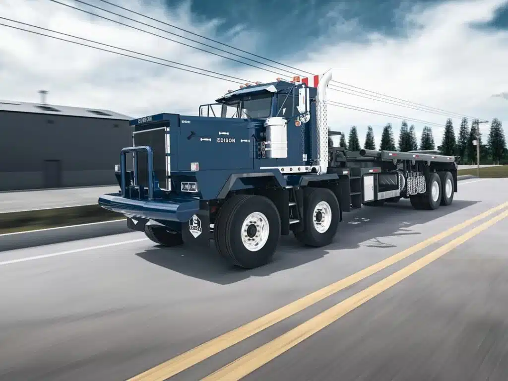 A couple of pals who were keen to get their hands on a Tesla Semi truck grew tired of waiting and decided to build their electric truck company named Edison Motor