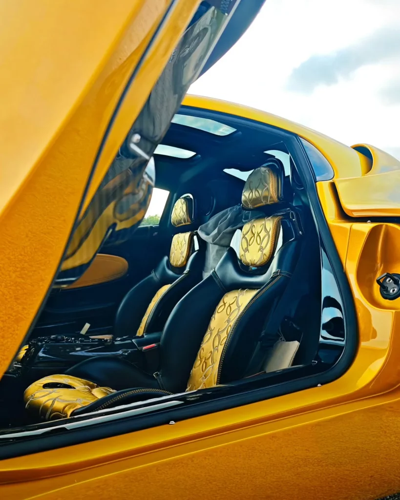 Florida millionaire spends three years on custom paint job that cost well over $4M for his 1-of-1 $2.5M Pagani Utopia using moon rock and gold shavings