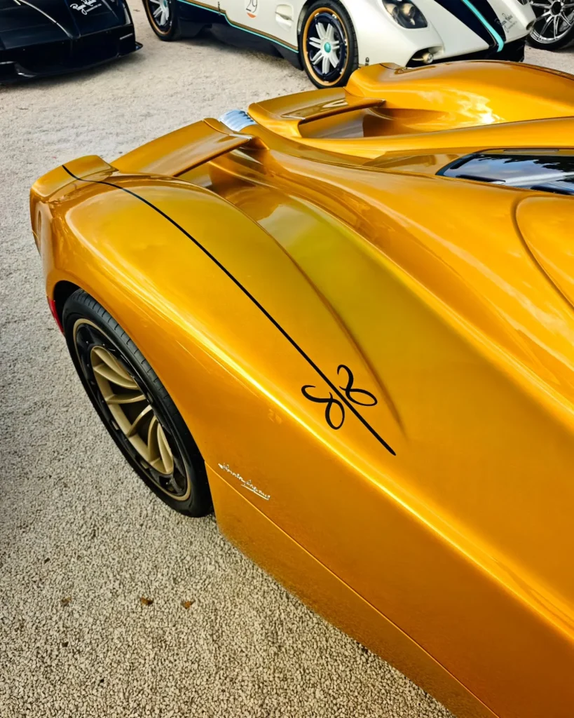 Florida millionaire spends three years on custom paint job that cost well over $4M for his 1-of-1 $2.5M Pagani Utopia using moon rock and gold shavings