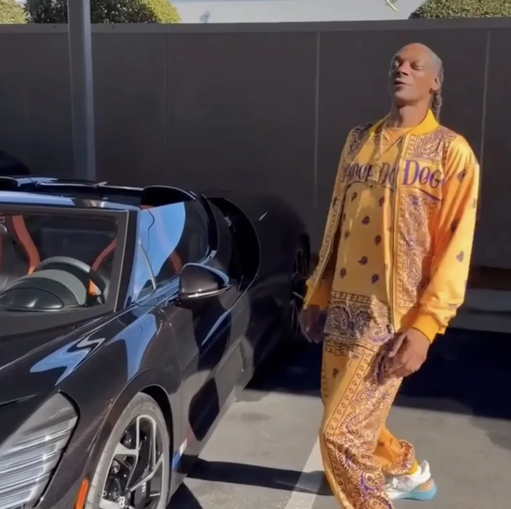 Snoop Dogg is blown away by Luka Dončić's record-breaking $5,000,000 Bugatti in LA