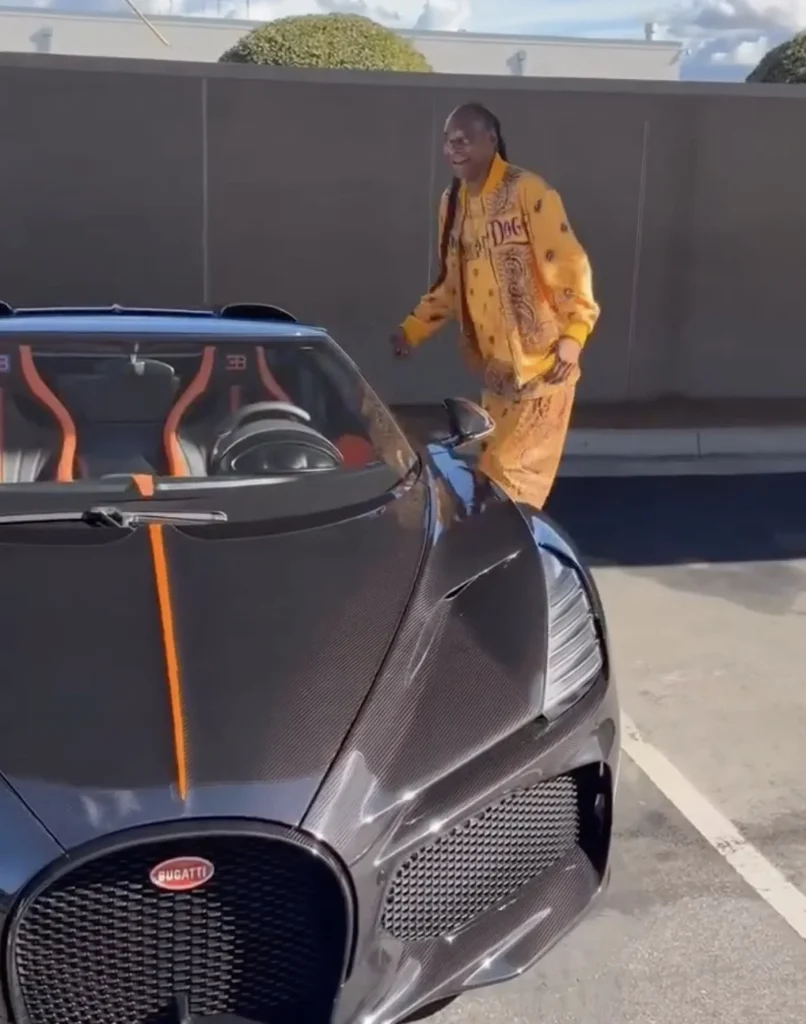 Snoop Dogg is blown away by Luka Dončić's record-breaking $5,000,000 Bugatti in LA