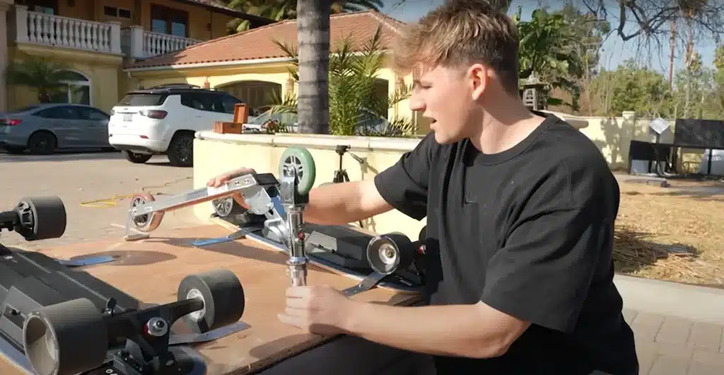 Sofa, so good! American YouTuber turns his couch into a car