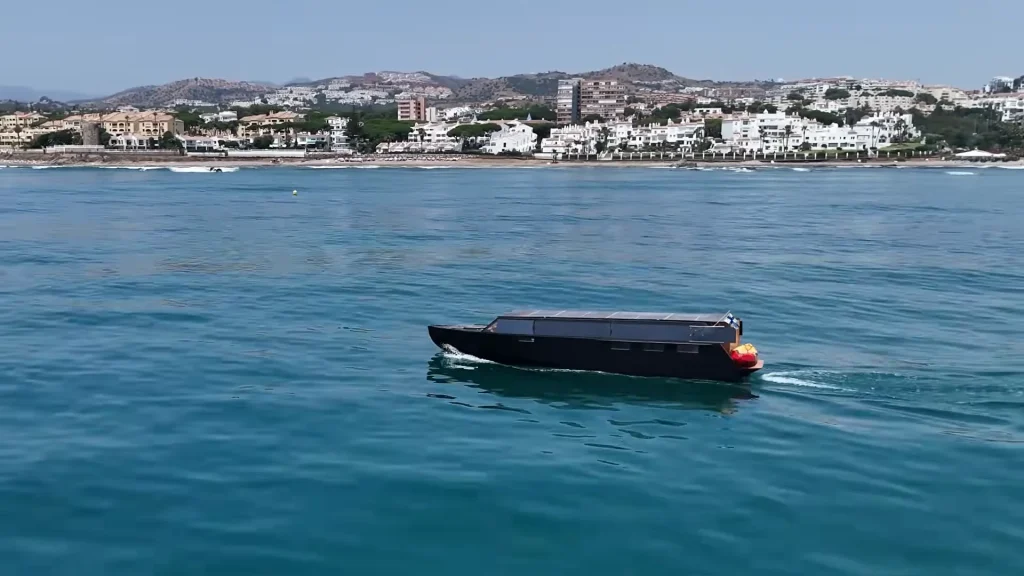 Man who built $20,724 solar-powered yacht that can run forever reaches his last stop before the next big challenge begins