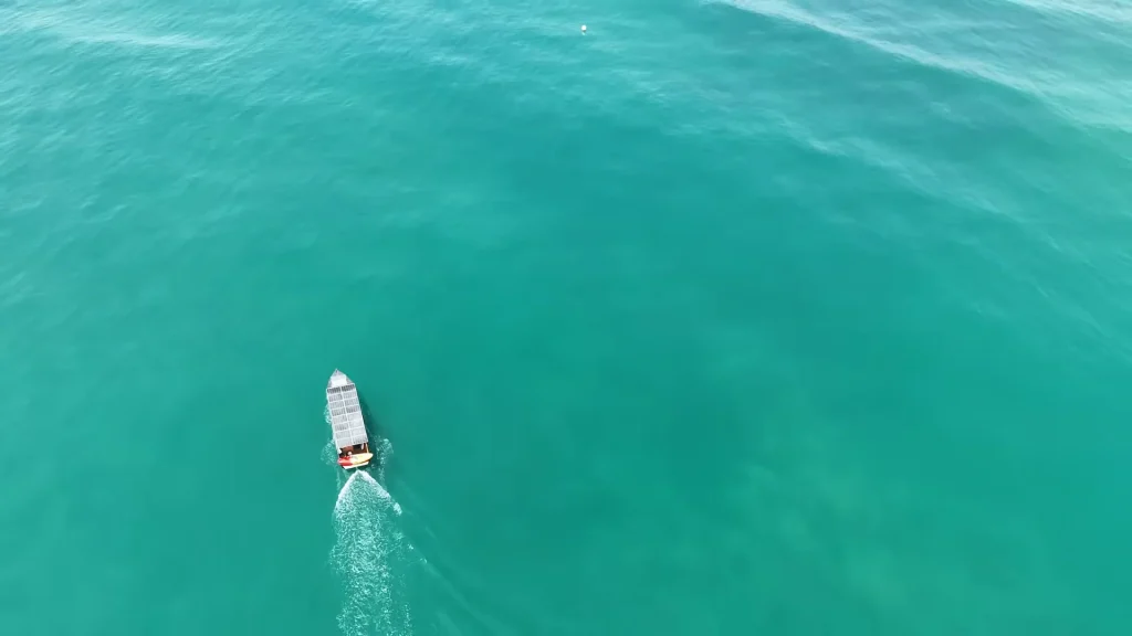 Man who built $20,724 solar-powered yacht that can run forever reaches his last stop before the next big challenge begins
