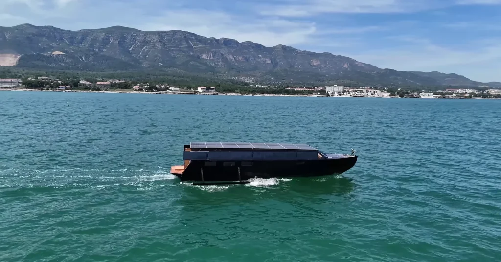 Man who built solar-powered yacht that can run forever travels from Finland to Spain using zero fuel