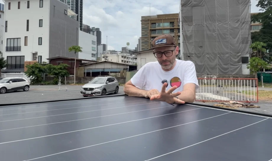 Man tries world's cheapest solar car and reveals whether he thinks the design will catch on globally