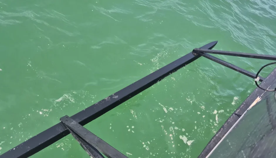 Man who built solar-powered yacht that can run forever adds new upgrade to it to improve stability