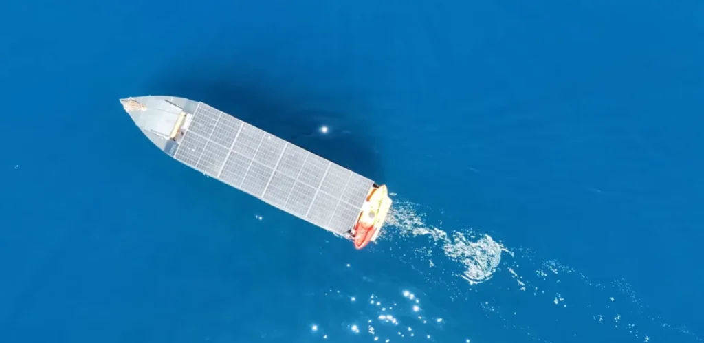 Man who built solar-powered yacht that can run forever ran it to 0% battery to see what happened