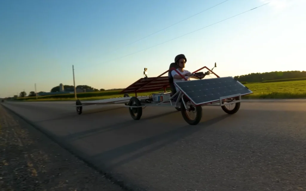 Could an infinite range electric car powered by solar panels actually work?