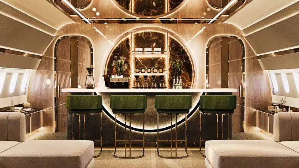 Solrise concept Texas designer Boeing Business Jet 787-7