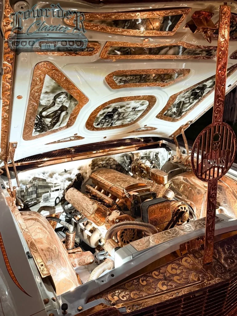 Somebody spotted what must be the most spectacular 1964 Chevrolet Impala lowrider in Los Angeles