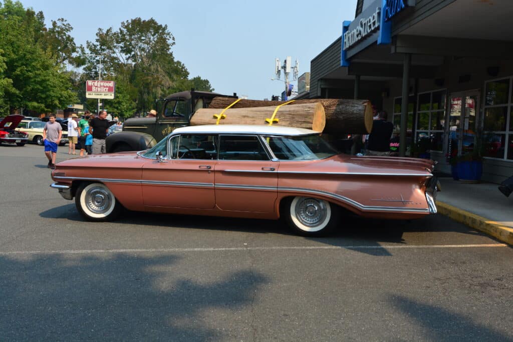 Someone found a rare 1960 Olds 98 parked in a bush then put it on eBay