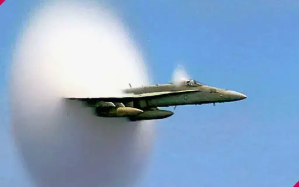 Camera footage from a doorbell camera shows the moment that the sonic boom, created as a meteor crashed into Texas, swept through the state