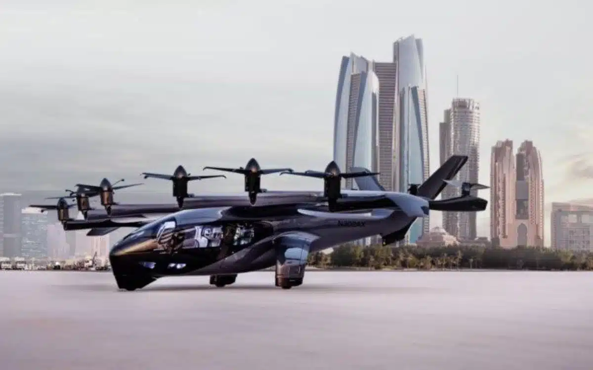 Soon people can travel from Dubai to Abu Dhabi in 10 minutes with air taxi ride