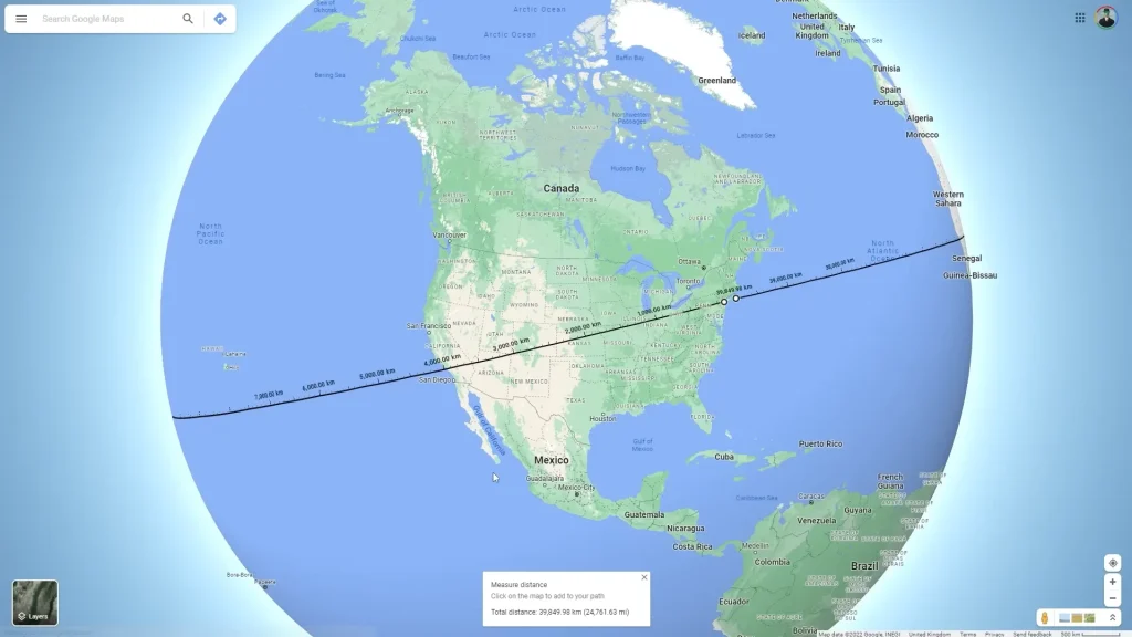 Simulation showing what it's like to go around Earth at the speed of light is absolutely insane