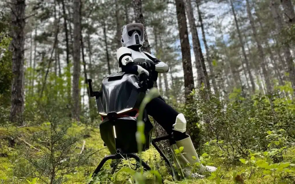 This Volonaut speeder bike is inspired by Star Wars and reaches speeds of 63mph without the use of The Force, and it's now on sale for $880K
