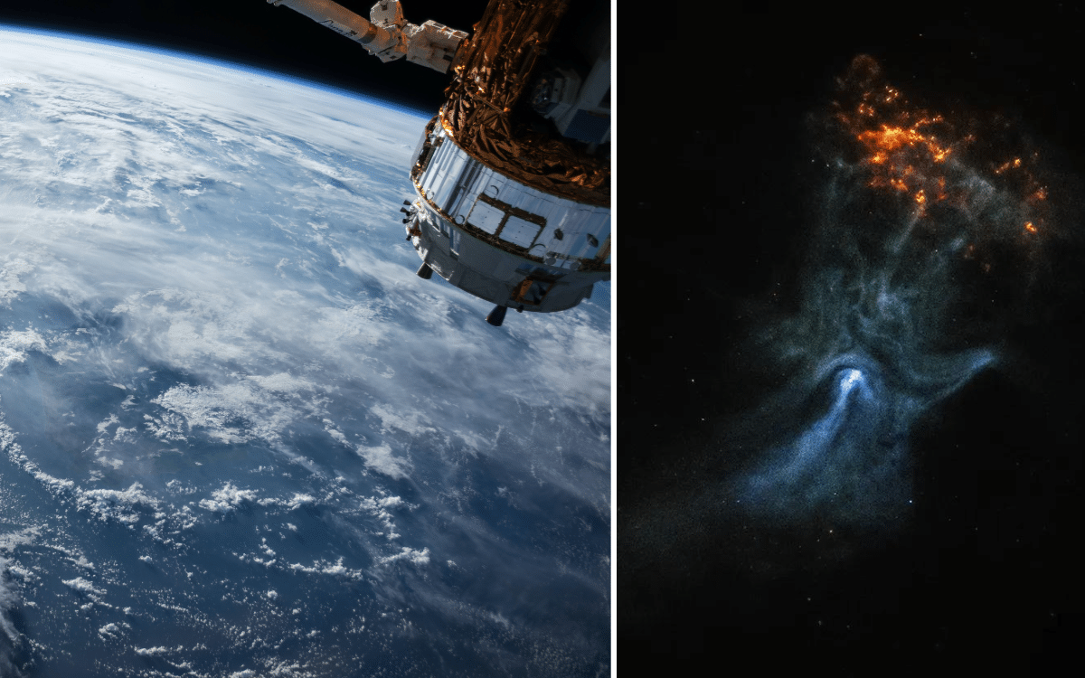 Spine-tingling new NASA image shows ghostly cosmic hand 16000 light-years from Earth