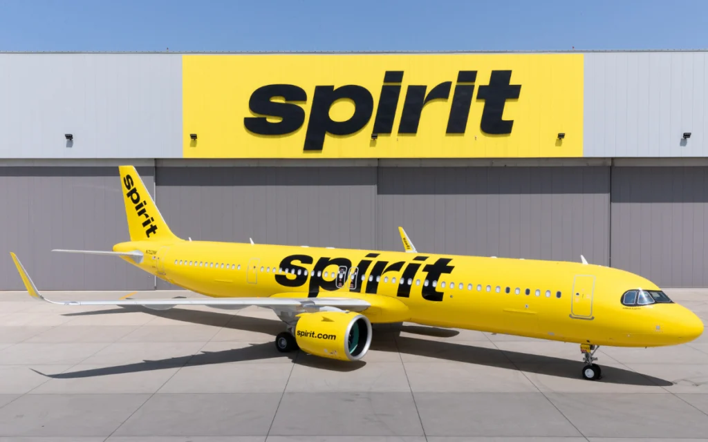 A Spirit Airlines flight reportedly flew too close to Air Force One