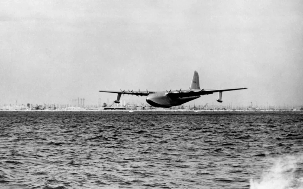 One of the largest planes ever made took its first and only flight 78 years ago in California