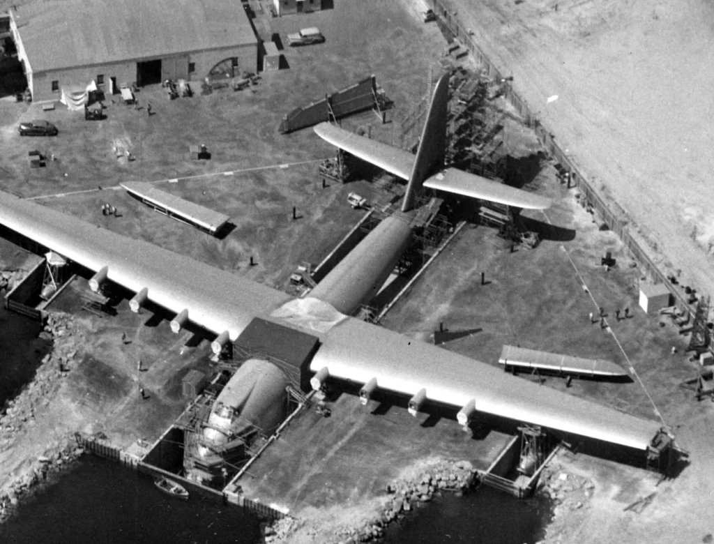 Americas most ambitious aircraft the Howard Hughes H-4 Spruce Goose, or the H-4 Hercules