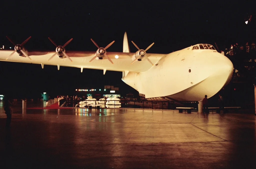 Americas most ambitious aircraft the Howard Hughes H-4 Spruce Goose, or the H-4 Hercules