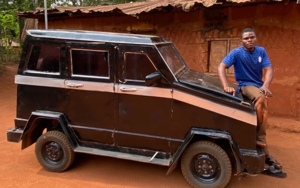 A homemade Mercedes G-Wagon might sound impossible, but one Nigerian engineer managed to build a DIY car from scratch with some pretty impressive results.