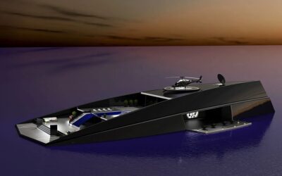 This 492-foot yacht concept is straight out of Star Wars