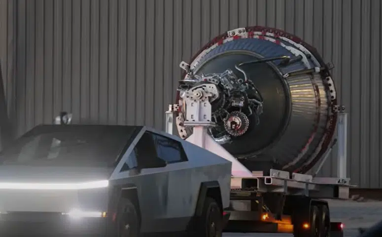 People thought the Tesla Cybertruck towing a rocket engine was cool until they saw what a 1972 Chevy towed