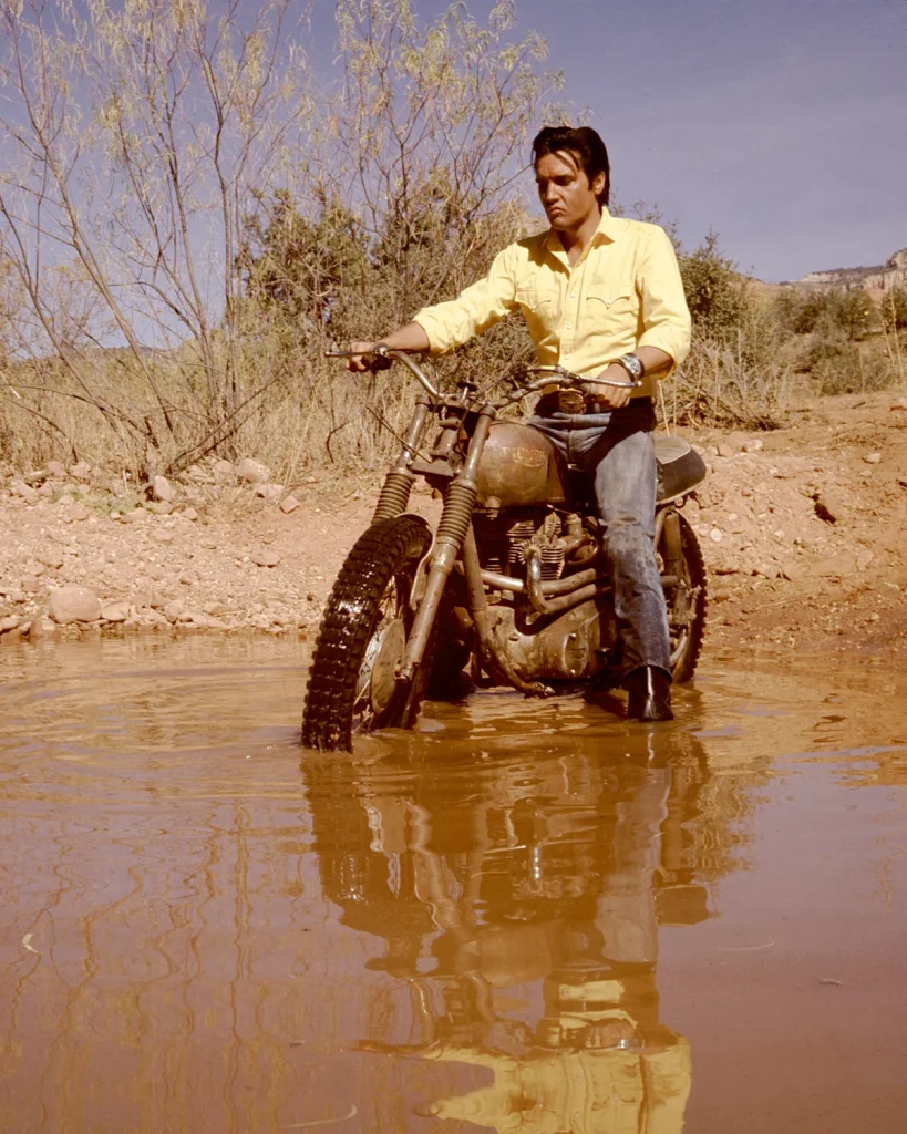 Triumph Elvis Presley's nine Triumph motorcycles he bought in California are now a big unsolved mystery nearly 60 years later
