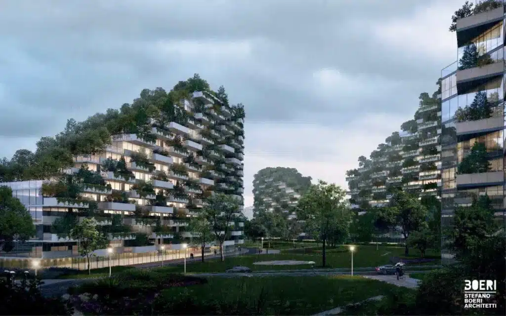 0 billion eco-friendly Forest city concept