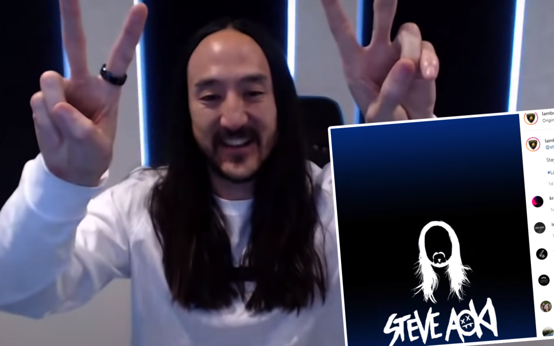 Lamborghini teases mysterious new collab with Steve Aoki