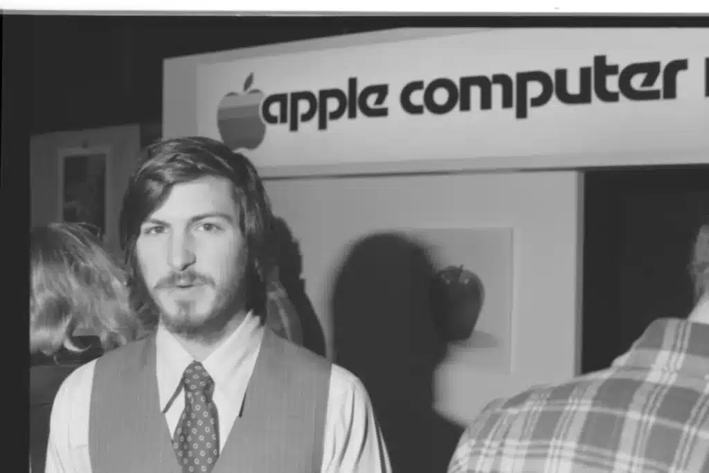 Steve Jobs would become a household name by the early 1980s - and was worth $250 million by the time he was 25.