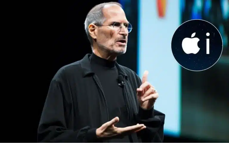 Steve Jobs 'i' letter Apple hero image