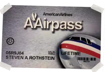 Steven Rothstein spent $250,000 to buy an American Airlines lifetime first-class ticket and ended up costing the company $21 million