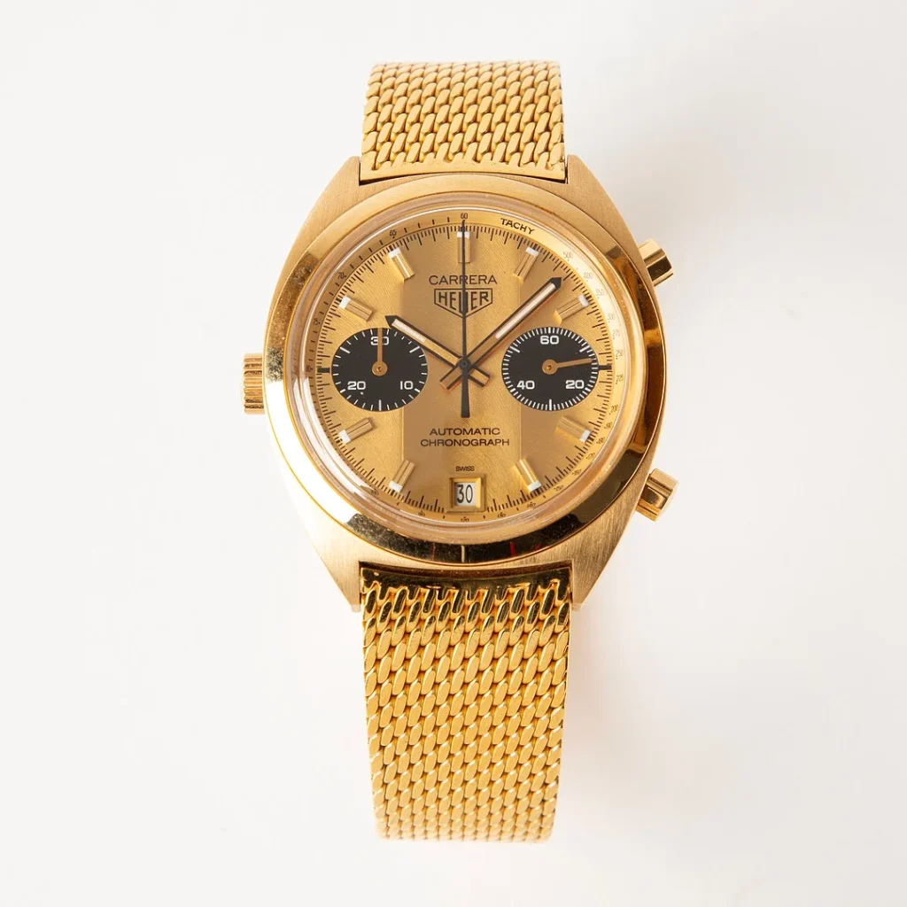 Stockholms Auktionsverk’s Fine Watches Sale is honoring Sweden's most legendary racing driver with a piece unique Heuer in solid gold