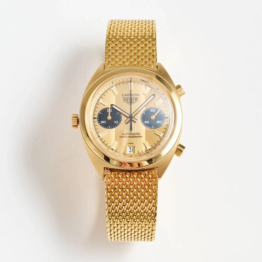 Stockholms Auktionsverk’s Fine Watches Sale is honoring Sweden's most legendary racing driver with a piece unique Heuer in solid gold
