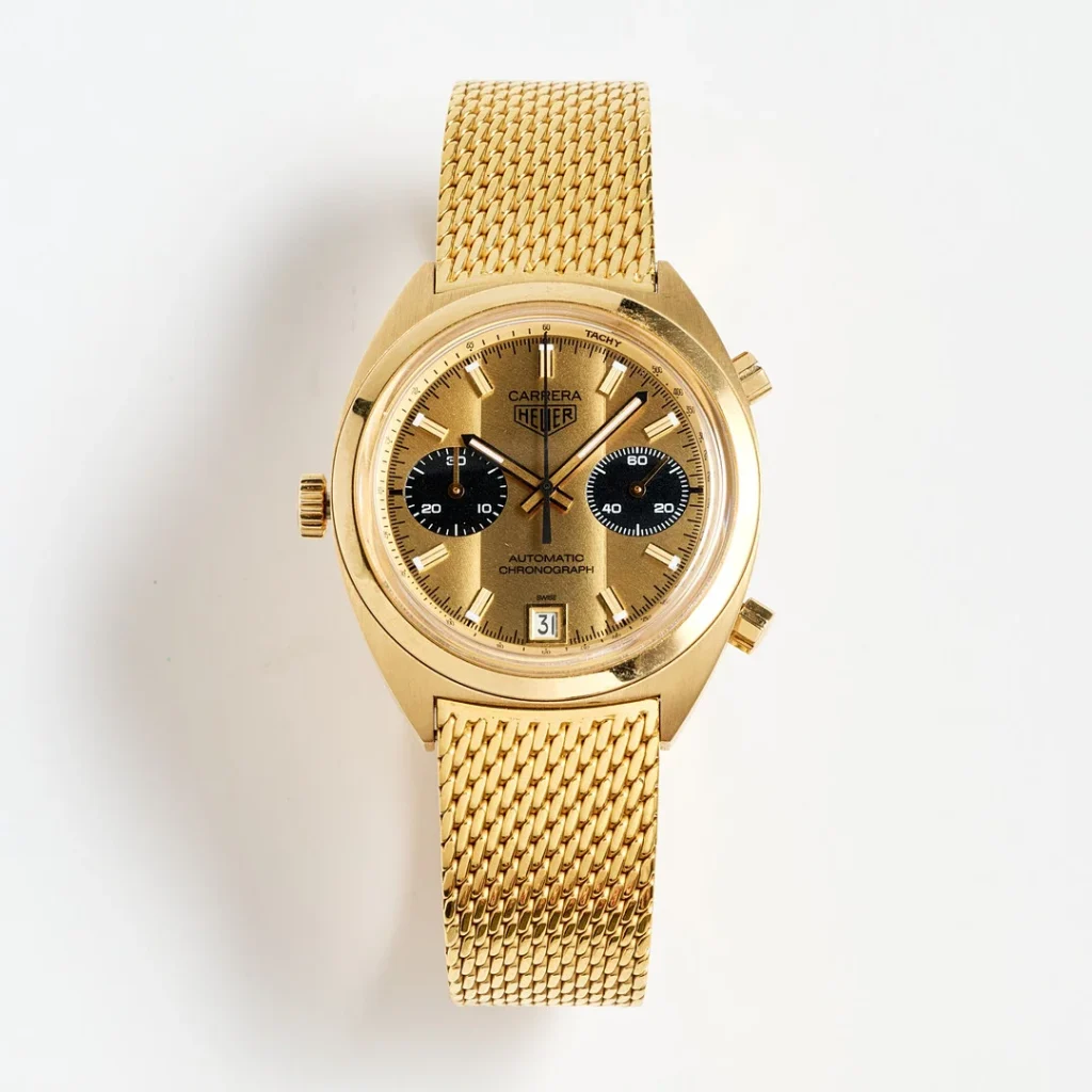 Stockholms Auktionsverk’s Fine Watches Sale is honoring Sweden's most legendary racing driver with a piece unique Heuer in solid gold