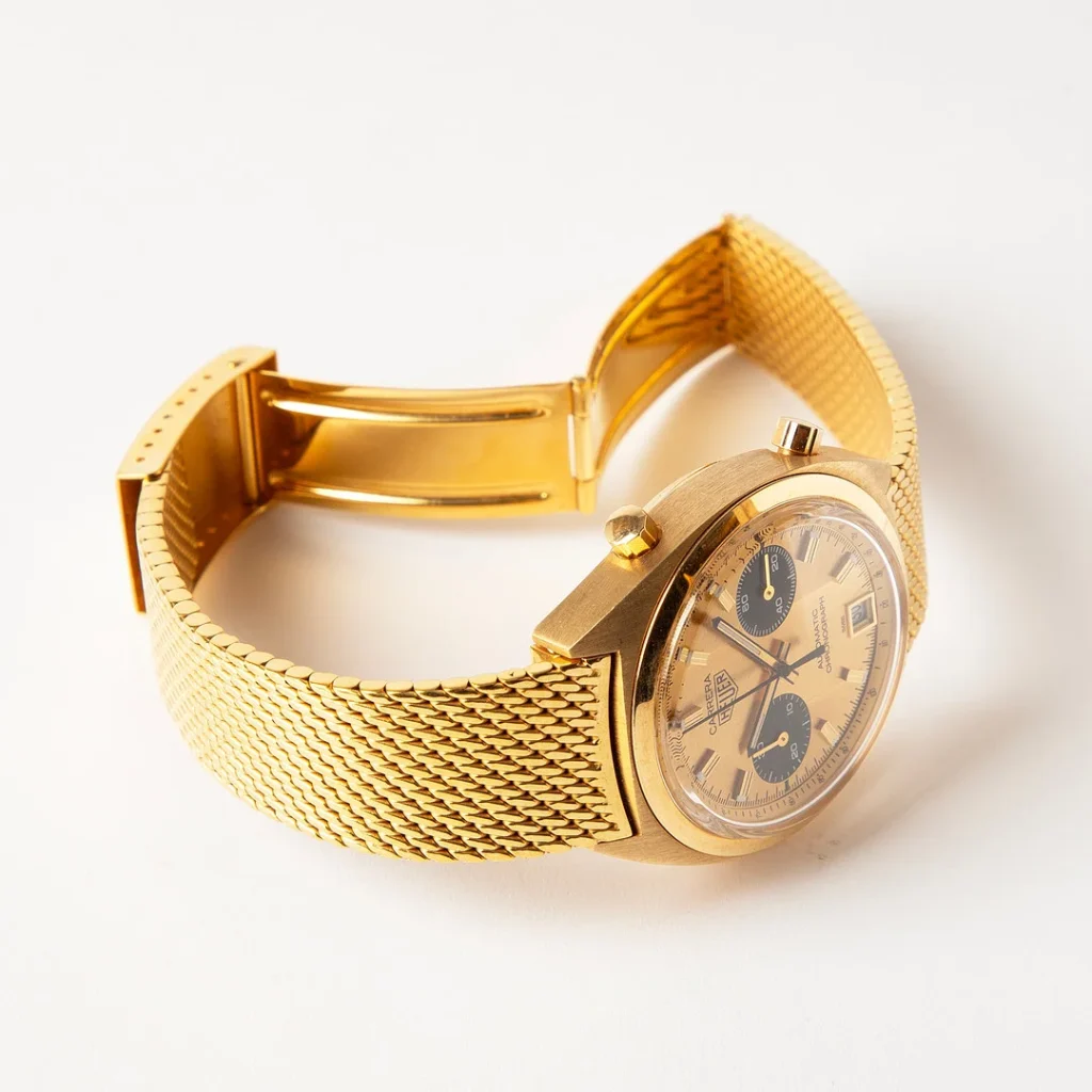 Stockholms Auktionsverk’s Fine Watches Sale is honoring Sweden's most legendary racing driver with a piece unique Heuer in solid gold