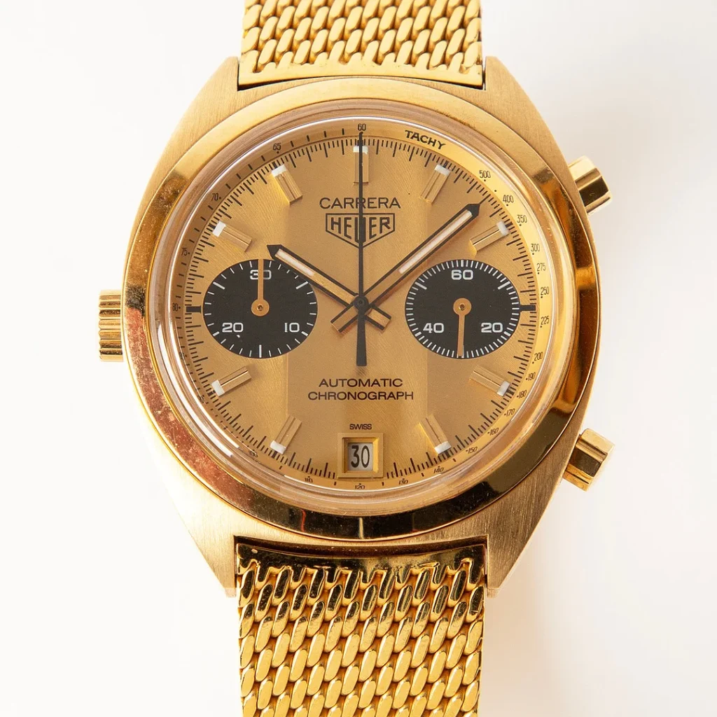 Stockholms Auktionsverk’s Fine Watches Sale is honoring Sweden's most legendary racing driver with a piece unique Heuer in solid gold
