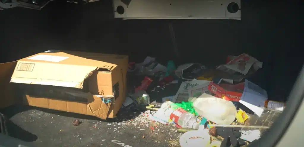 Utahns bought storage unit with car in and as soon as the door opened they knew it was going to be messy