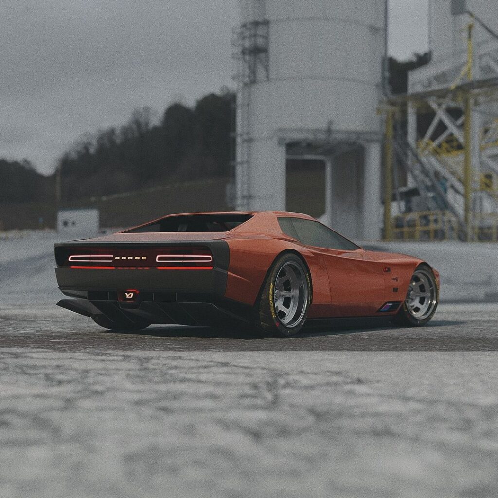 Dodge challenger concept car