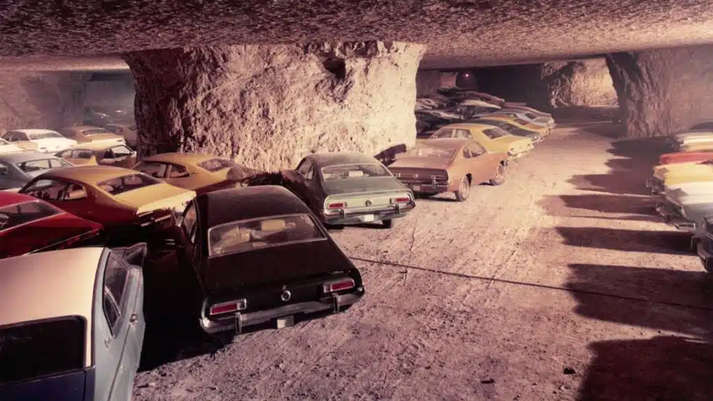 The SubTropolis complex was home to several Ford Mavericks for storage.