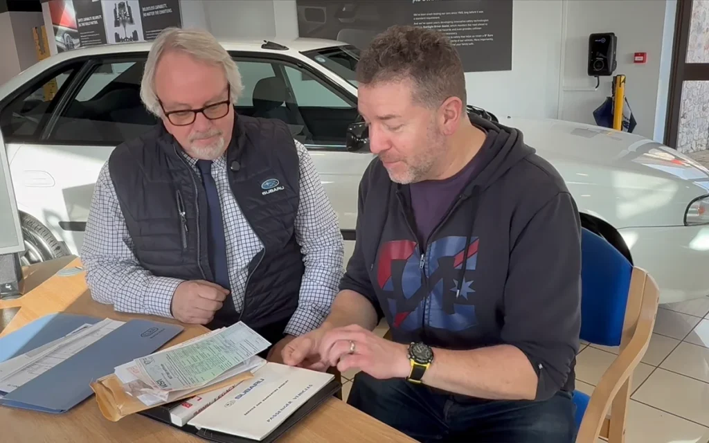 This Subaru Legacy GLS has been sitting for over 25 years in mint condition, and one man is finally taking it out on the road in a 'once in a lifetime' purchase