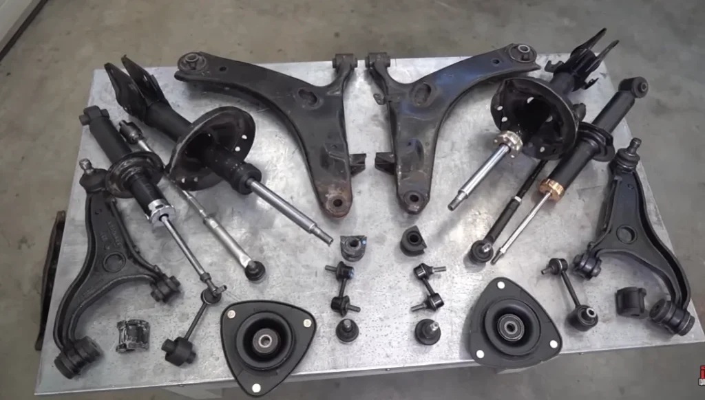 Man fits most expensive and cheapest suspension parts on Subaru and puts car on a shaker for a month to see what happens