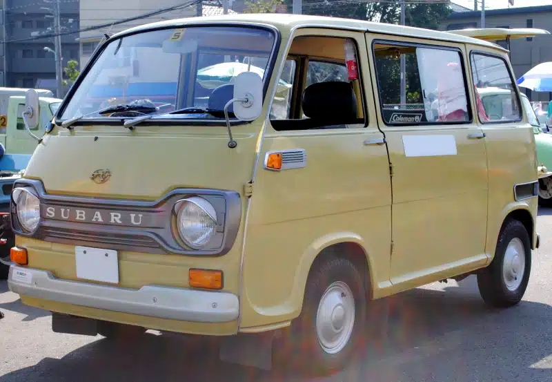 A dinky Subaru Kei minivan, known as the Subaru Sambar, can be imported into the United States from Japan thanks to the 25-year rule.